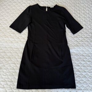 Filippa K Cocktail Dress in Black w/ Pockets Size Small